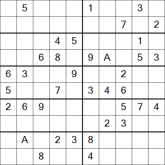 Sudoku 10x10 - Médio