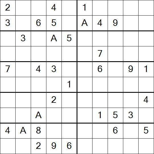 Sudoku 10x10 - Médio