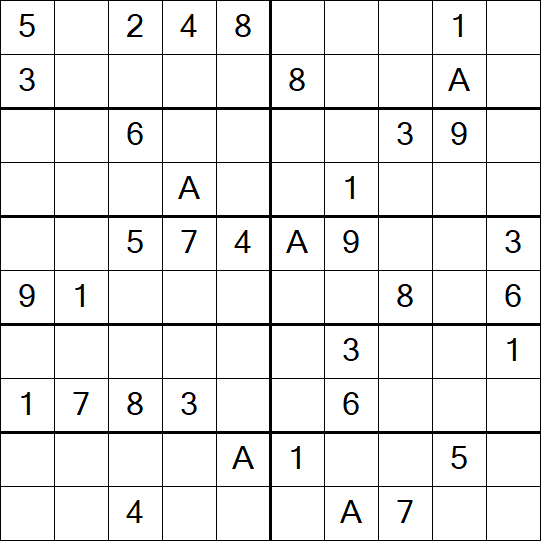 Sudoku 10x10 - Médio