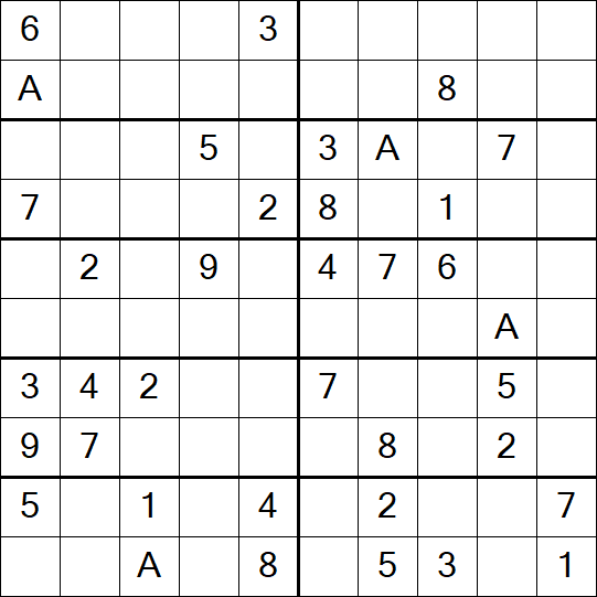 Sudoku 10x10 - Médio