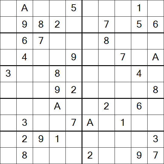 Sudoku 10x10 - Médio