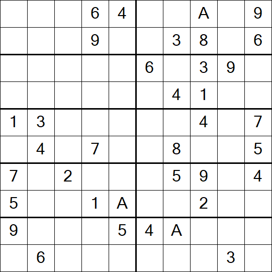 Sudoku 10x10 - Médio