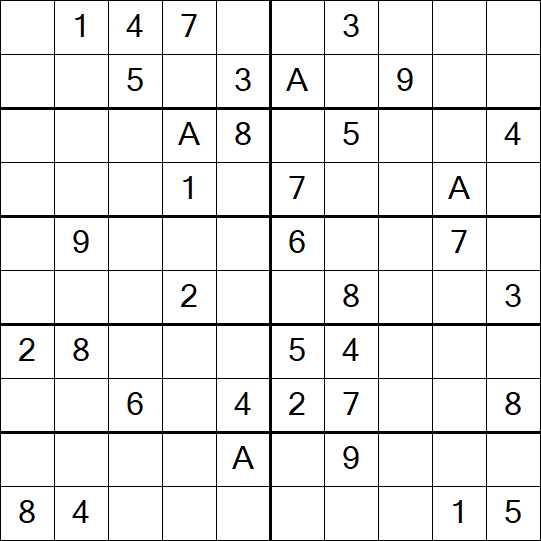 Sudoku 10x10 - Médio