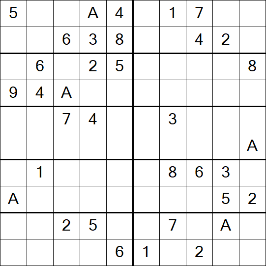Sudoku 10x10 - Médio