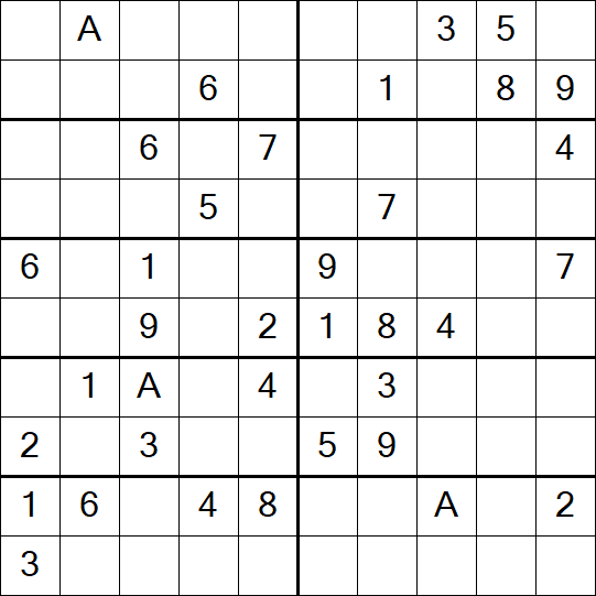 Sudoku 10x10 - Médio