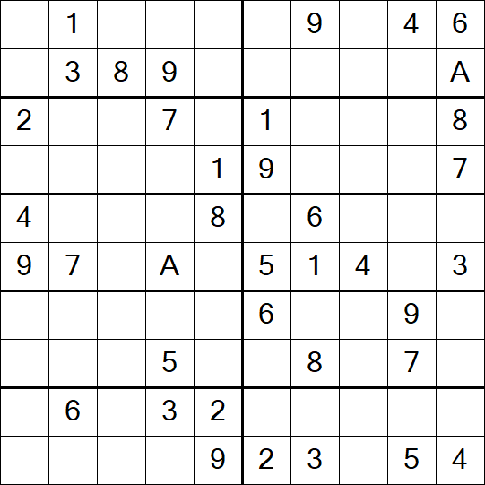 Sudoku 10x10 - Médio