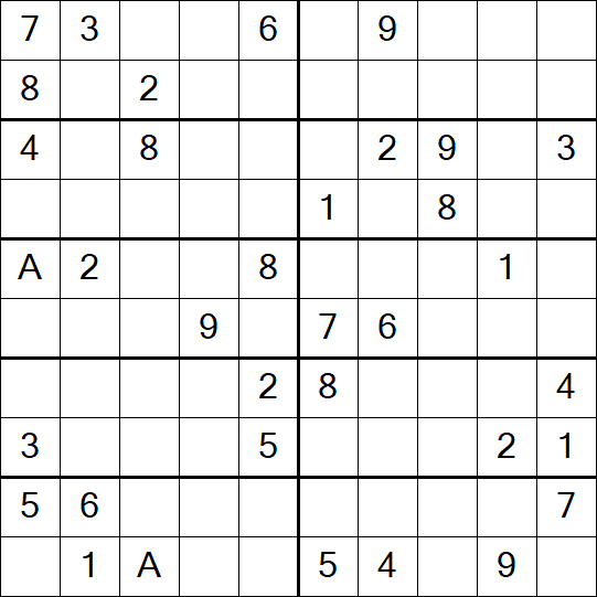 Sudoku 10x10 - Médio