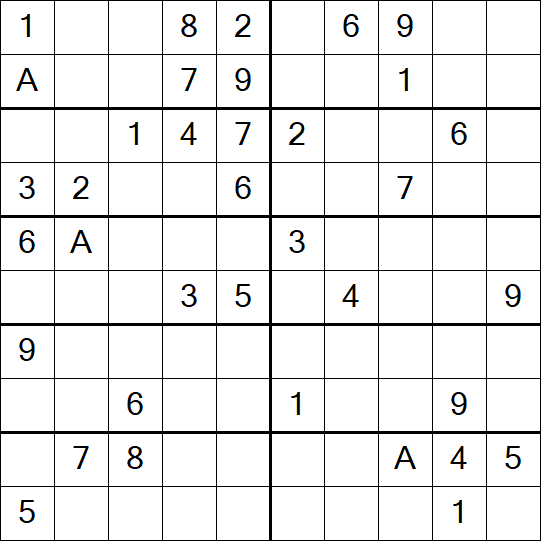 Sudoku 10x10 - Medium