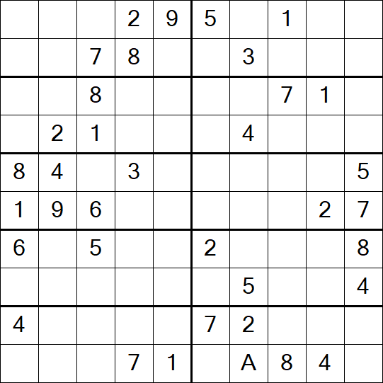 Sudoku 10x10 - Médio