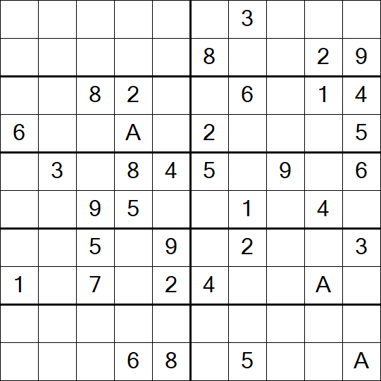 Sudoku 10x10 - Médio
