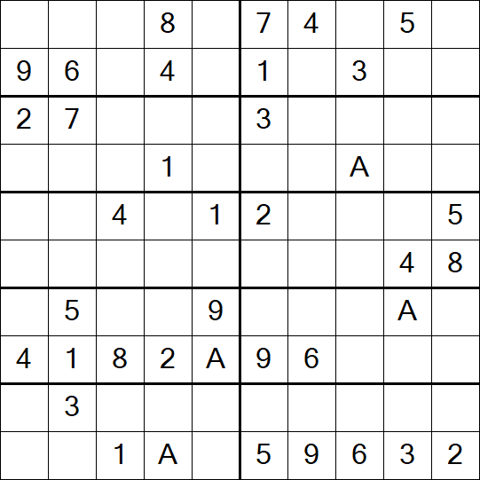 Sudoku 10x10 - Médio