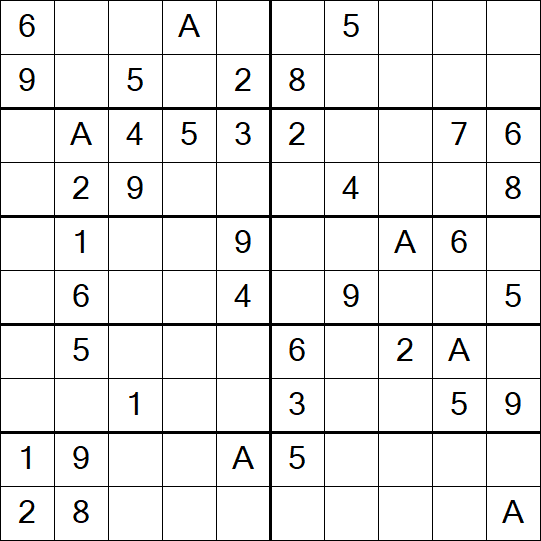 Sudoku 10x10 - Medio