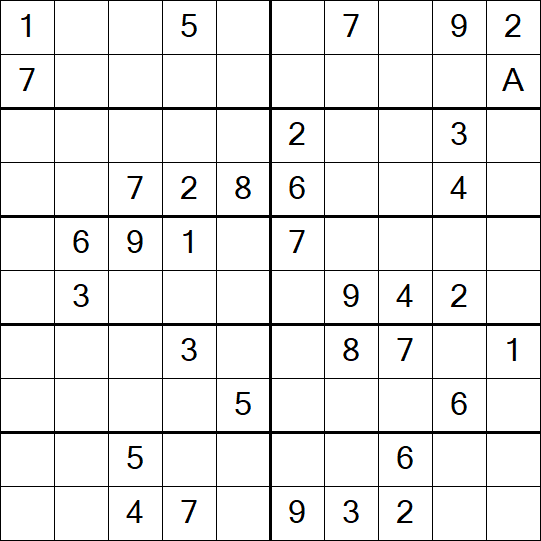 Sudoku 10x10 - Medium