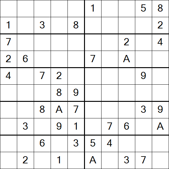 Sudoku 10x10 - Medio