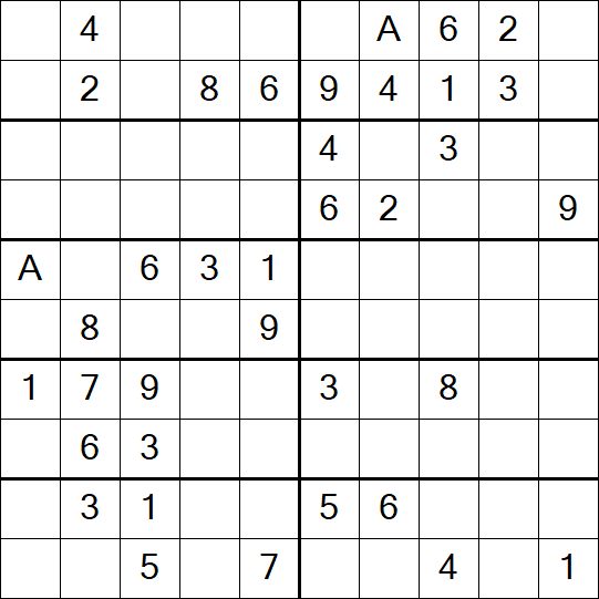 Sudoku 10x10 - Moyen
