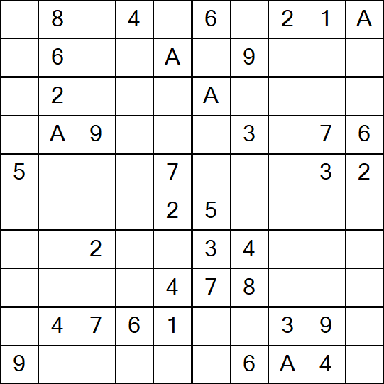 Sudoku 10x10 - Moyen
