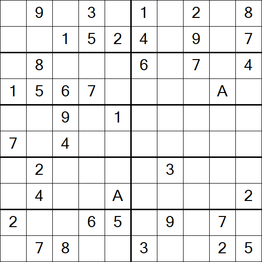 Sudoku 10x10 - Medium