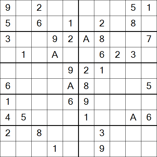 Sudoku 10x10 - Medium
