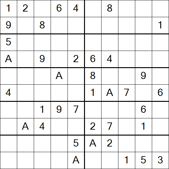 Sudoku 10x10 - Médio
