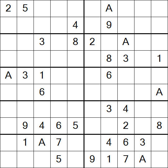 Sudoku 10x10 - Médio