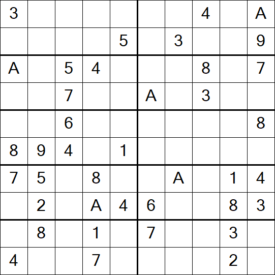 Sudoku 10x10 - Médio