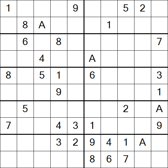 Sudoku 10x10 - Moyen