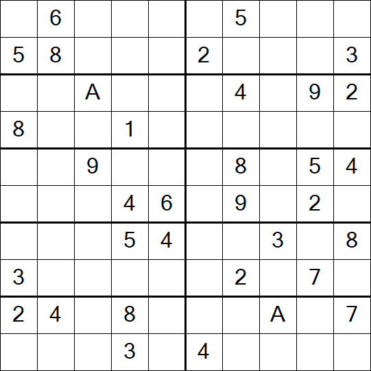 Sudoku 10x10 - Médio