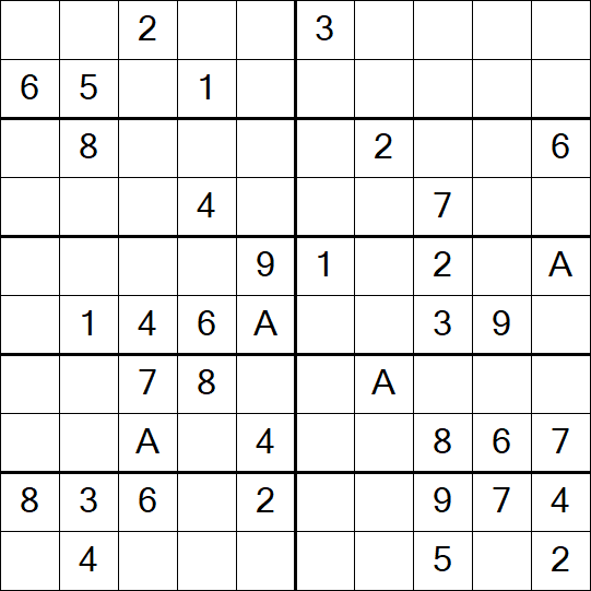 Sudoku 10x10 - Moyen
