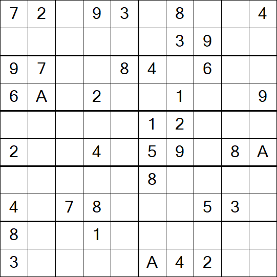 Sudoku 10x10 - Moyen