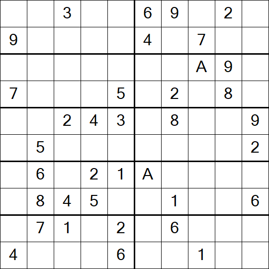 Sudoku 10x10 - Médio