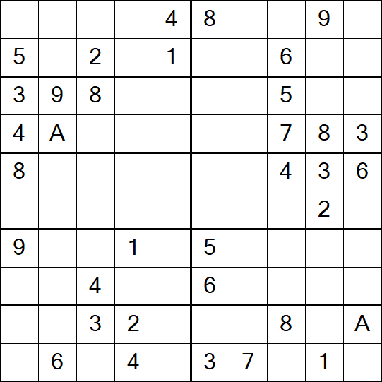 Sudoku 10x10 - Moyen