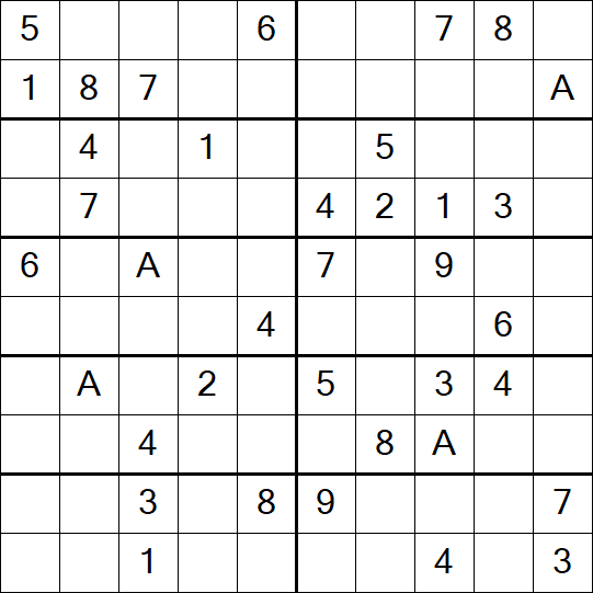 Sudoku 10x10 - Médio