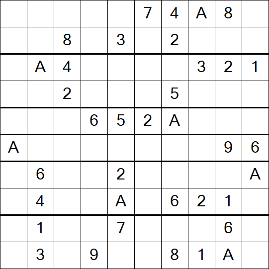 Sudoku 10x10 - Médio