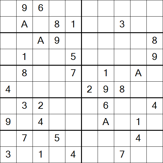 Sudoku 10x10 - Médio