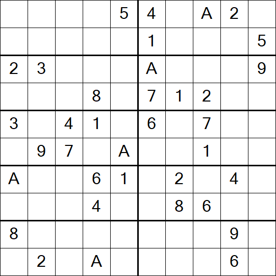 Sudoku 10x10 - Médio