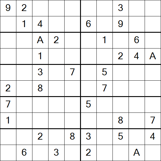Sudoku 10x10 - Médio
