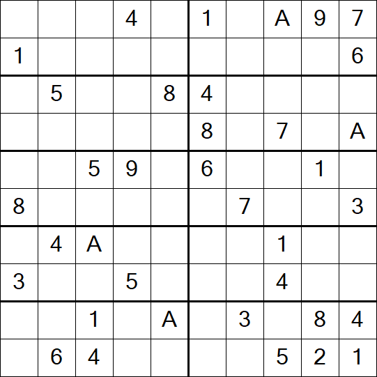 Sudoku 10x10 - Medium
