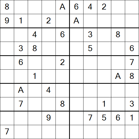 Sudoku 10x10 - Medium