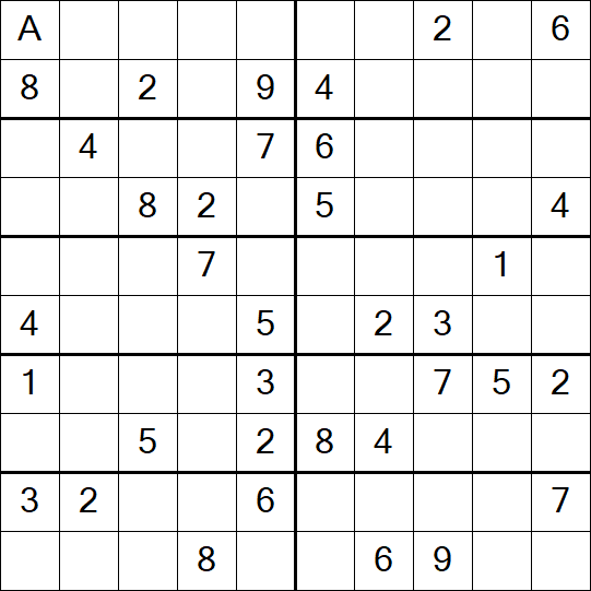 Sudoku 10x10 - Medium