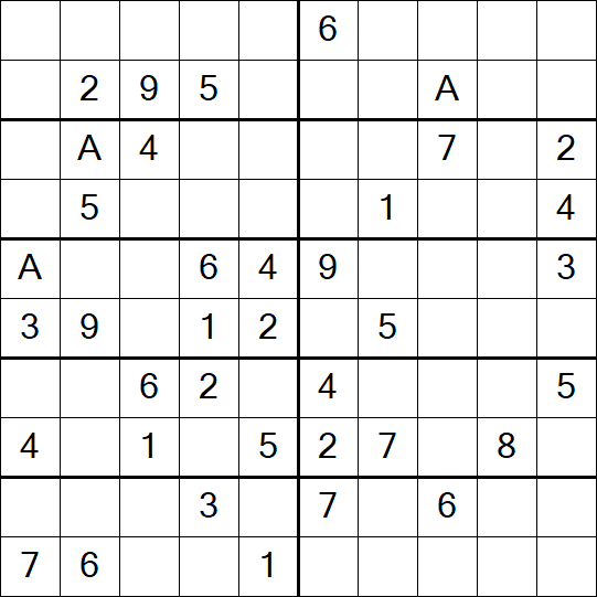 Sudoku 10x10 - Medium