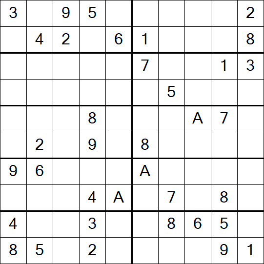 Sudoku 10x10 - Médio