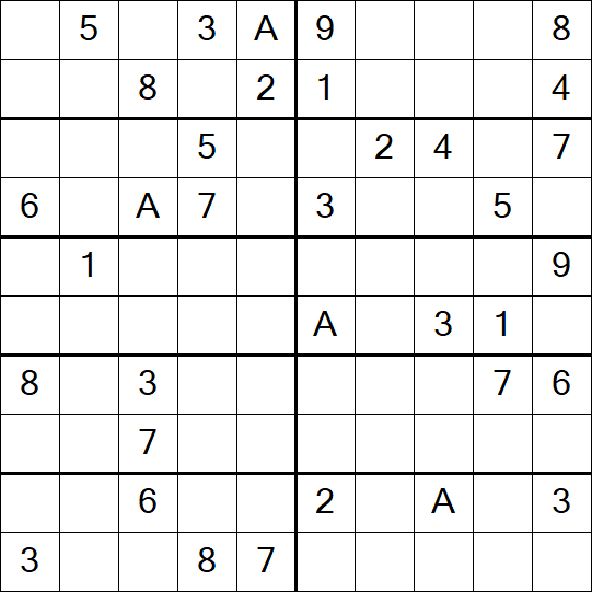 Sudoku 10x10 - Médio