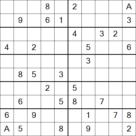 Sudoku 10x10 - Médio