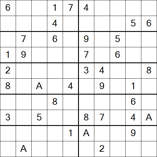 Sudoku 10x10 - Médio
