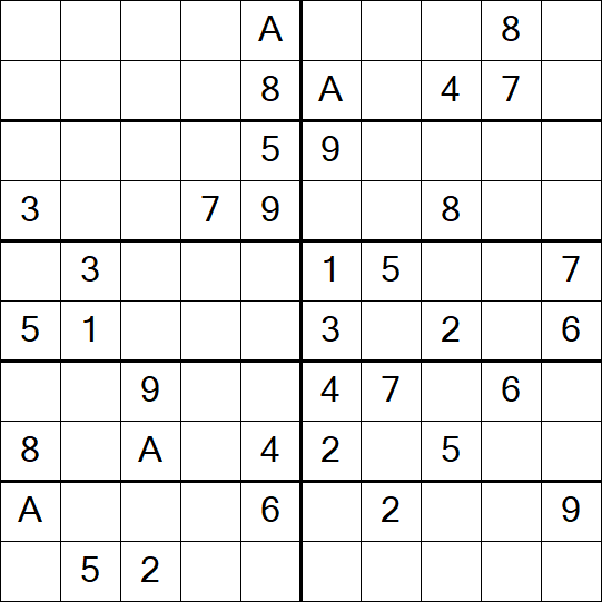 Sudoku 10x10 - Médio