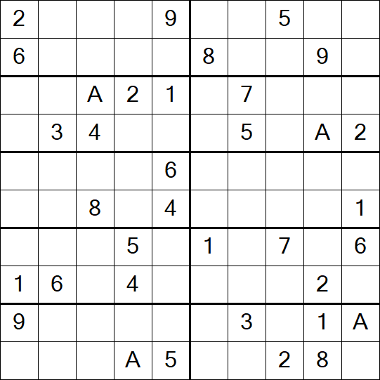 Sudoku 10x10 - Médio