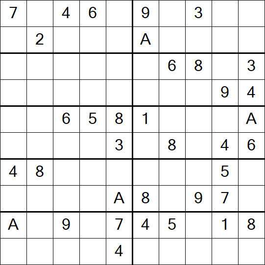 Sudoku 10x10 - Medium