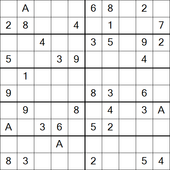 Sudoku 10x10 - Médio