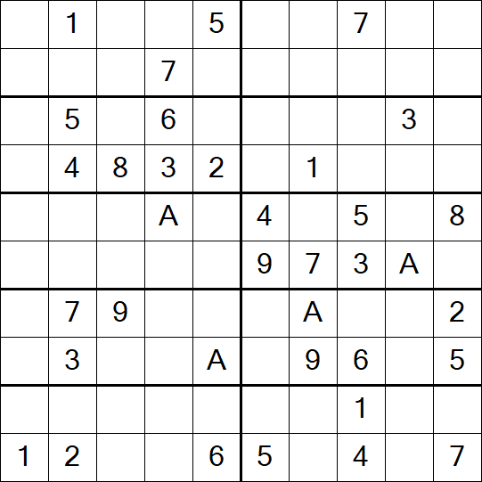 Sudoku 10x10 - Médio