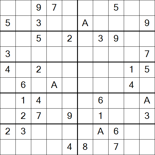 Sudoku 10x10 - Médio